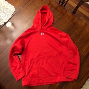 Under Armour fleece lined water resistant hoodie